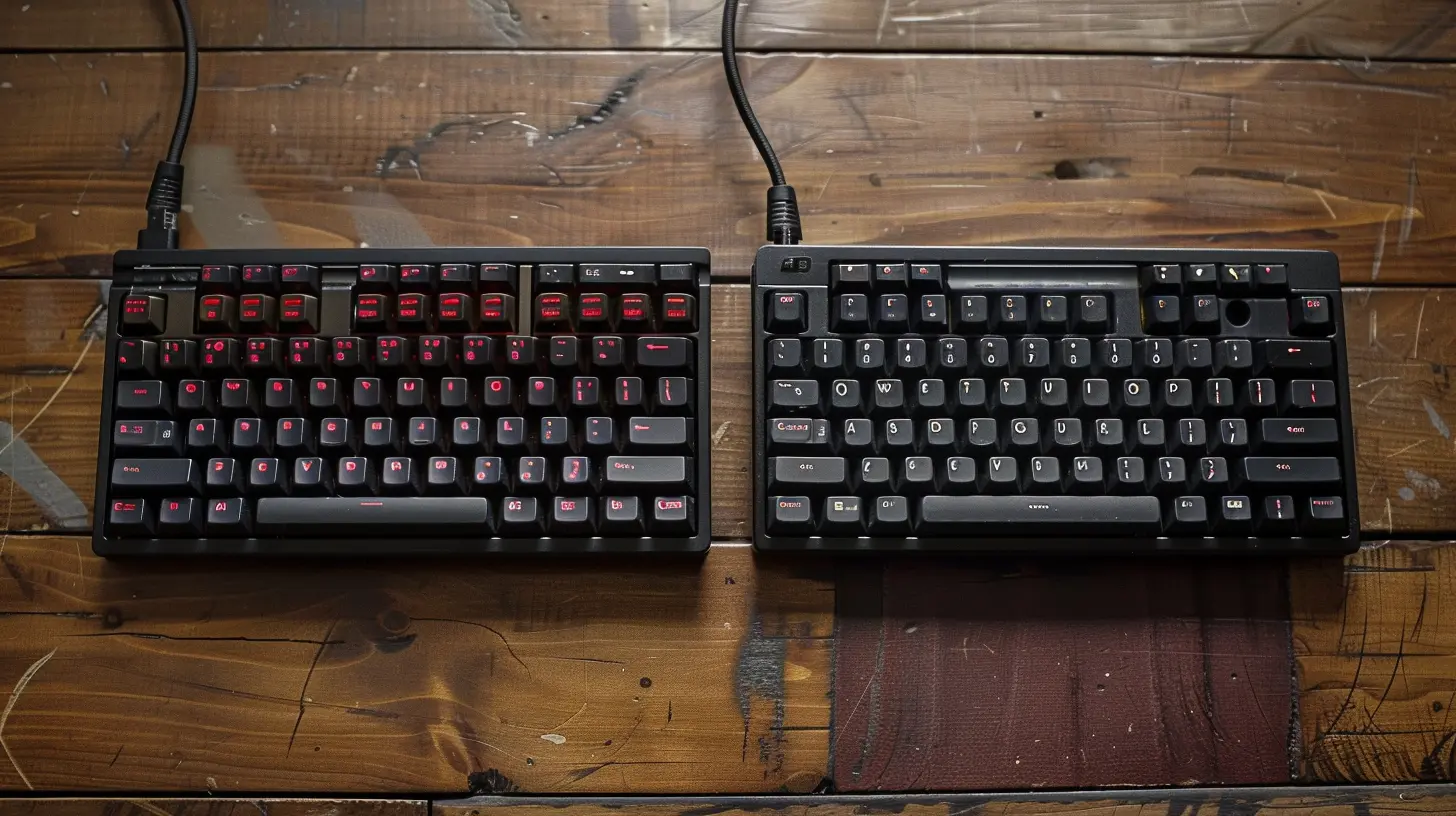 The Hidden Advantages of Using a Split Mechanical Keyboard