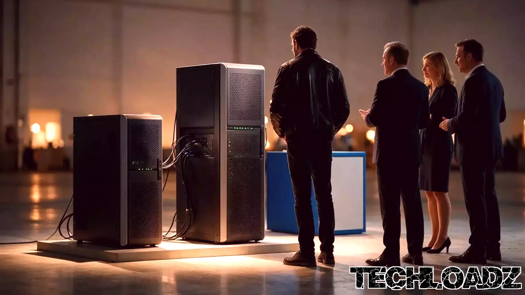 Fusion Shows Compact AI System to Nvidia's Jensen Huang at GTC Berlin