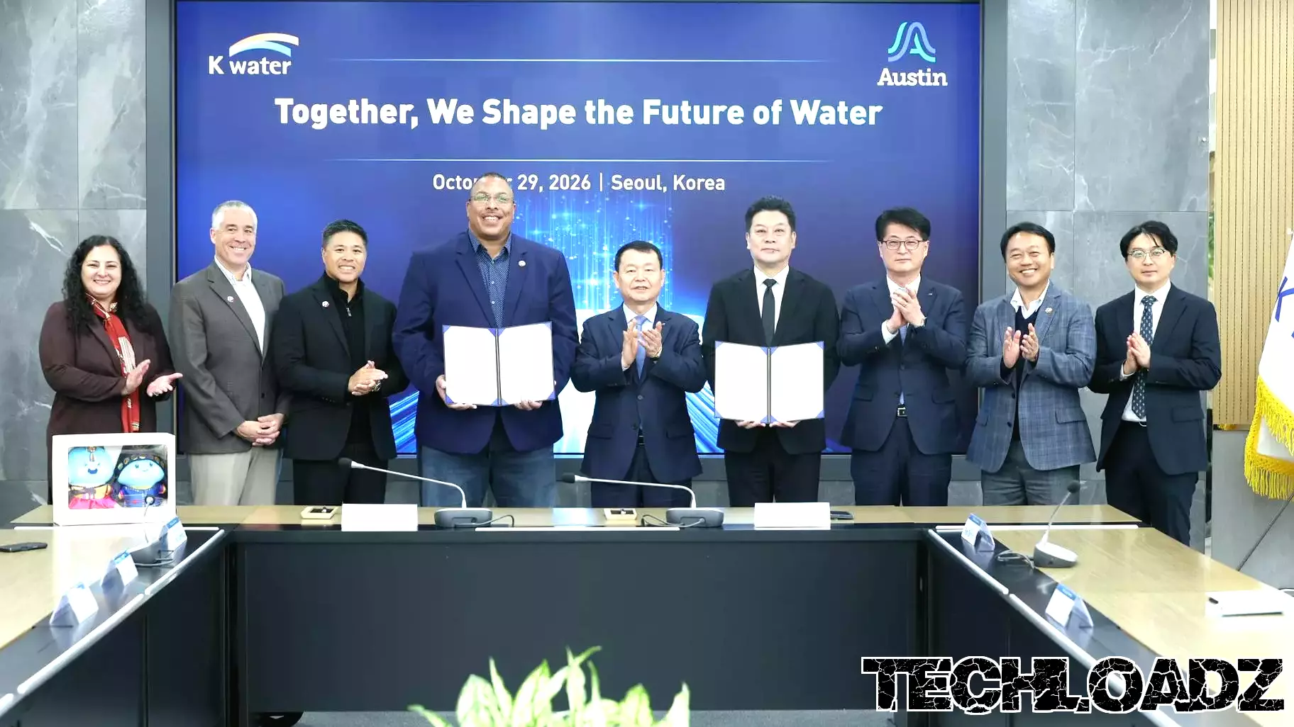 K-water and Austin Partner to Share AI Water Management Tech