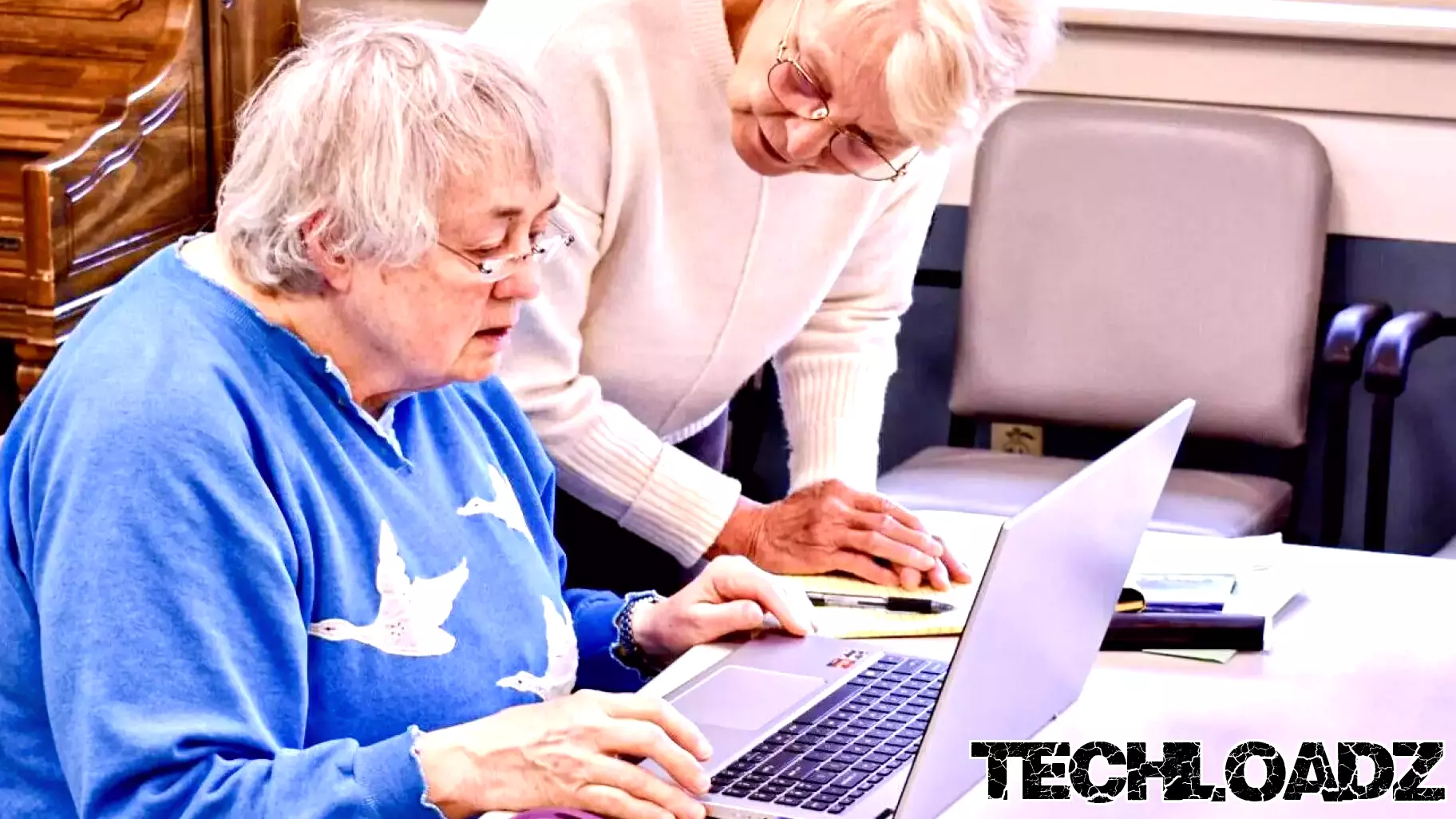 Older Adults Enhance Computer Skills in Technology Access Program